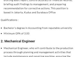 lowongan pt djarum 2021