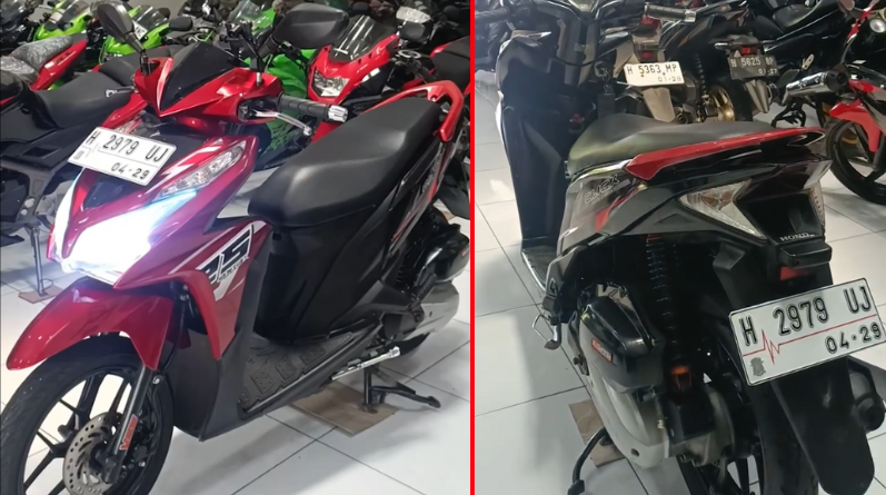 Jual Motor Bekas Semarang - Honda Vario 125 Fi ESP 2014 Mulus