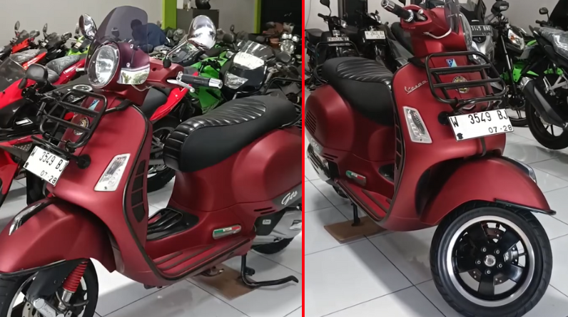 Jual Motor Bekas Semarang - Vespa GTS 150 I-Get ABS 2018 !!!