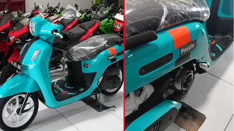 Jual Motor Bekas Semarang - Yamaha Fazzio Thn 2022 Low KM !!