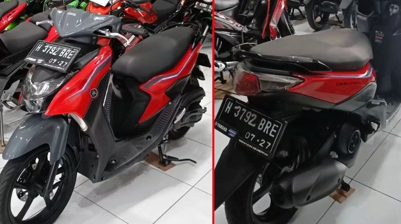 Jual Motor Bekas Semarang - Yamaha Mio Gear 2022 Orisinil !!
