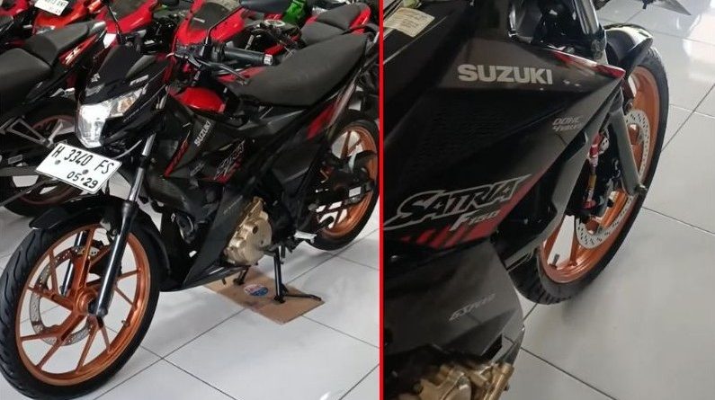 Jual Motor Bekas Semarang - Suzuki Satria Fu Injeksi Tahun 2016