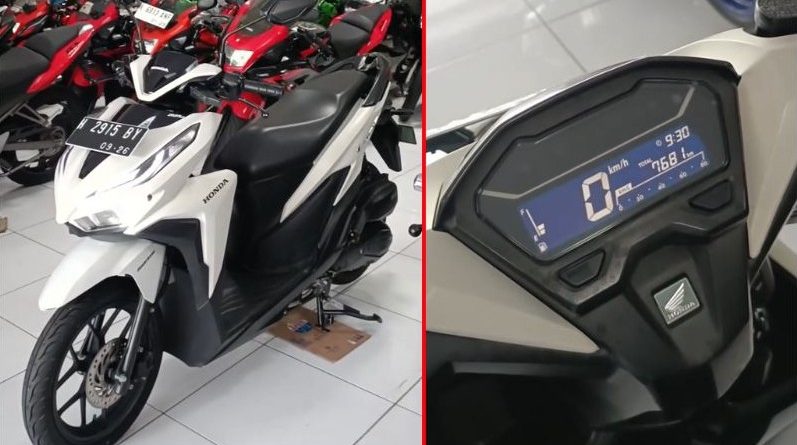 Jual Motor Bekas Semarang - Honda Vario 125 Fi 2021 Low KM !!