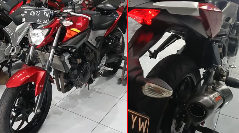Jual Motor Bekas Semarang - Yamaha MT-25 Tahun 2016 Keren!!