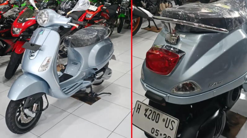 Jual Motor Bekas Semarang - Vespa LX 125 I-Get 2022 Istimewa !!