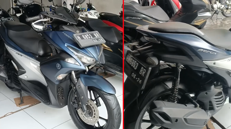 Jual Motor Bekas Semarang - Yamaha Aerox 155 Tahun 2017 !!