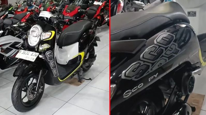 Jual Motor Bekas Semarang - Honda Scoopy Fi Thn 2017 Terawat !