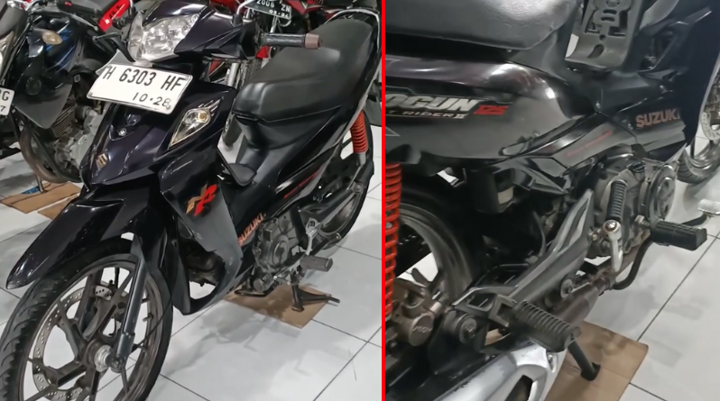 Jual Motor Bekas Semarang - Suzuki Shogun NR 2008 Ori Murah !!