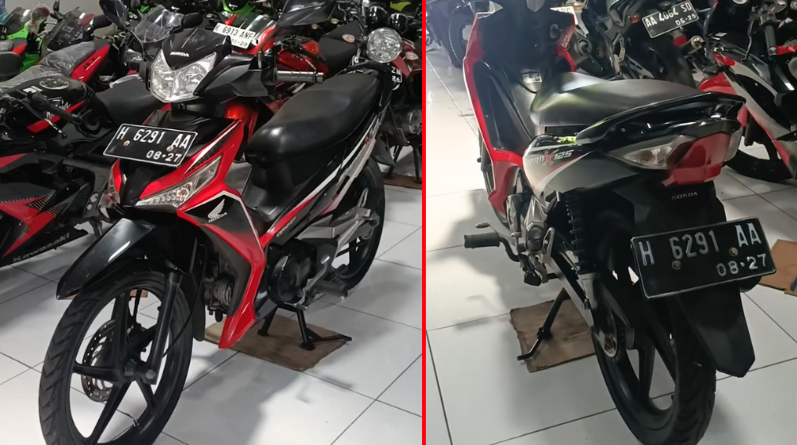 Jual Motor Bekas Semarang - Honda Supra X 125 Fi 2017 Mulus !!